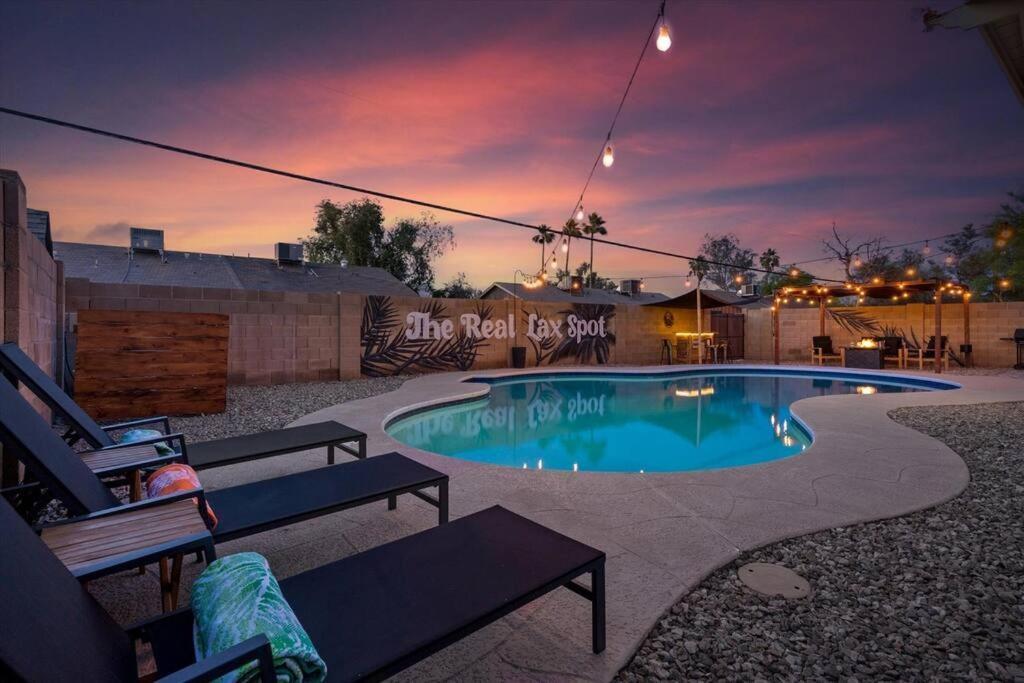 Modern Tempe Home With Heated Pool, Asu Exteriör bild